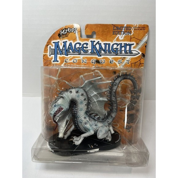 Mage Knight Conquest Radiant Light Dragon Wizkids 2002 D&D clix Mini NEW - Picture 8 of 12